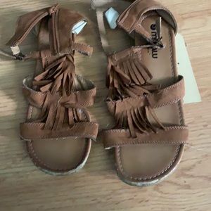 Brown sandals
